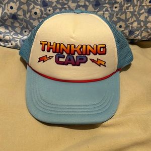 A thinking cap from stranger things
